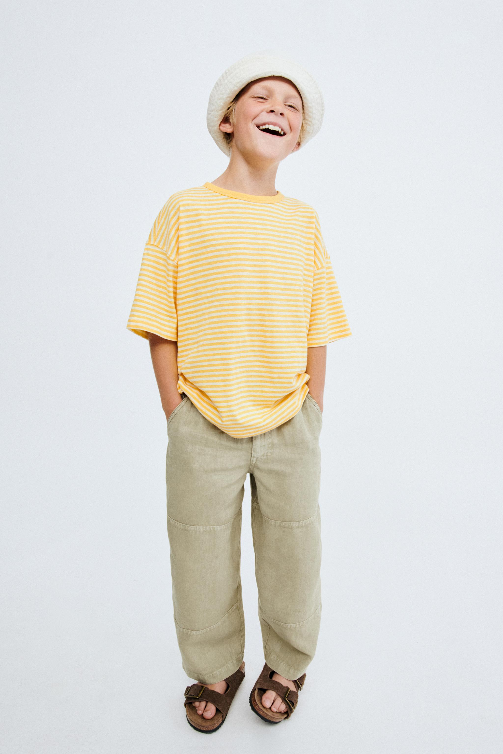 STORIESZ - PANTALON 100% LIN